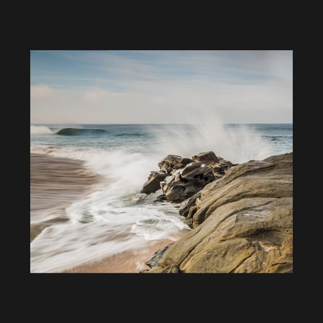 Bore Beach Waves by LukeDavidPhoto