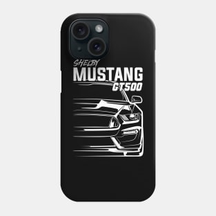 Shelby Mustang GT500 Silhouette Phone Case