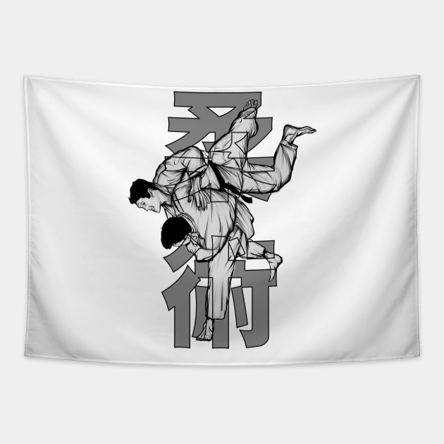 jiu-jitsu Tapestry by Amartwork