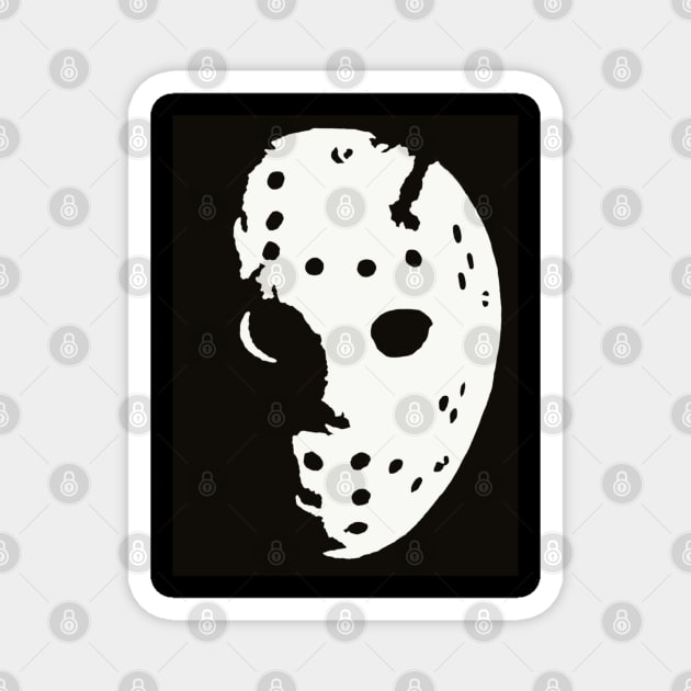 Negative Creeps - Jason Voorhees Magnet by BludBros