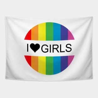 i heart girls Tapestry