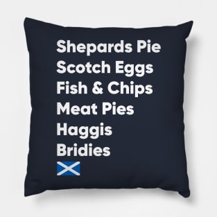 Highland Games Food Pillow