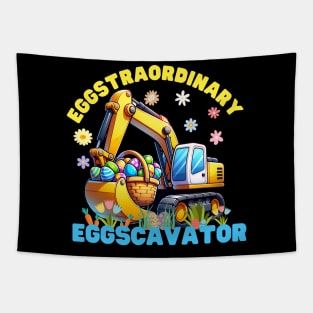 Eggscavator Easter Egg Surprises Tapestry