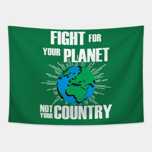 Fight for your planet Tapestry