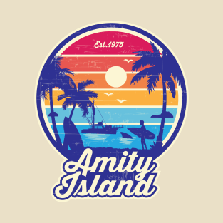 Amity Island Welcomes you T-Shirt