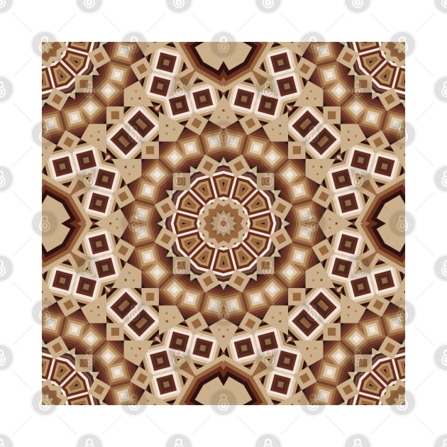 Earthy Tones Mandala by justrachna