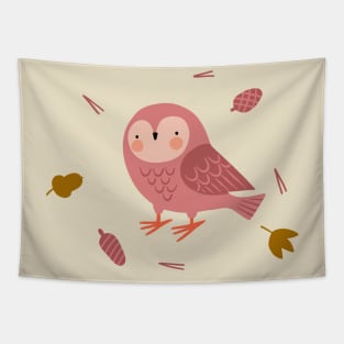 Baby owl Tapestry