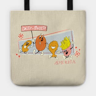 Deep fried america Tote