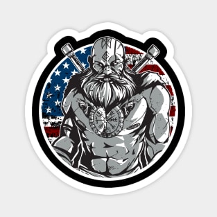 American Viking Magnet