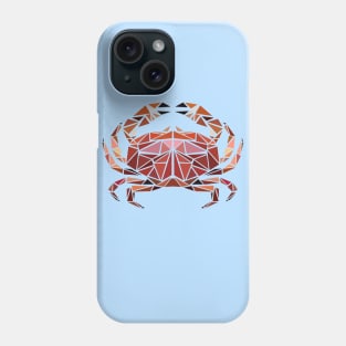 Polygonal Crab Design Phone Case