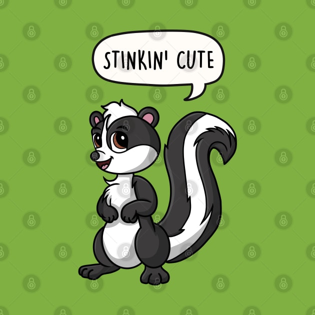 Stinkin' Cute Skunk by LEFD Designs