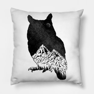 Cosmic owl Pillow