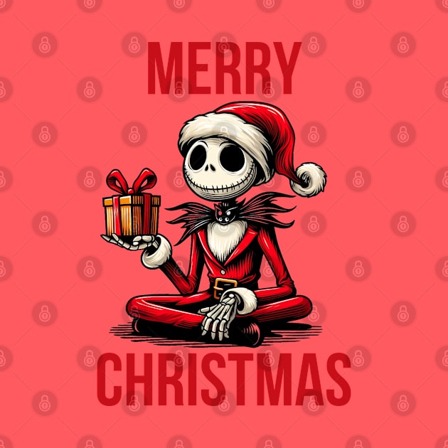 Jack Skellington Santa by BukovskyART