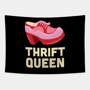 Retro Shoes Thrift Queen Tapestry