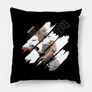 Derek Carr New Orleans Stripes Pillow