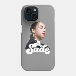 Sade // Retro 80s Style Fan Design Phone Case