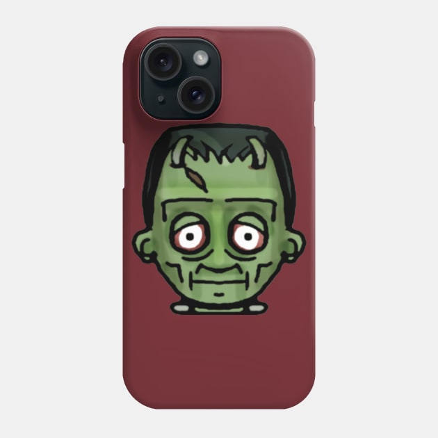 Frankenstein's Monster Phone Case by Bits