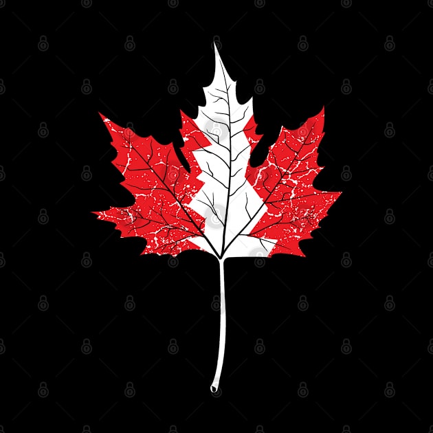 Canadian Flag Maple Leaf by Mila46