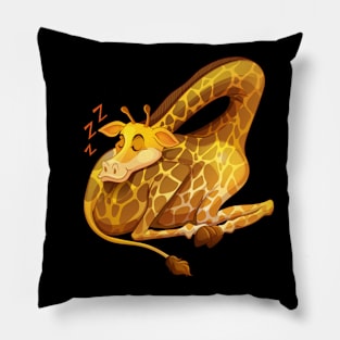 Sleeping Giraffe Pillow