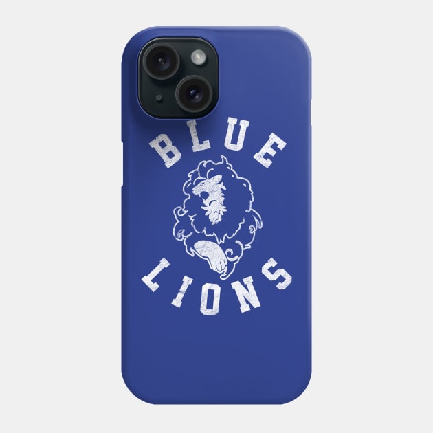 Blue Lions Retro Style | Fire Emblem: Three Houses Phone Case by threadbaregaming
