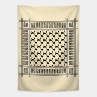 Kufiya Hatta Pattern,Free Palestine,Kufiya Hatta Pattern,Palestinian Traditional Kufiya, Palestine Arabic Hatta Keffiyeh Tapestry