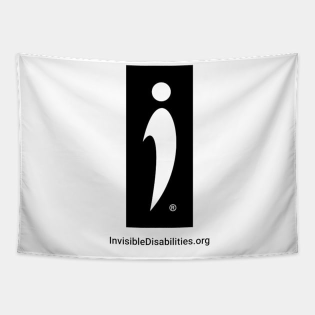 Invisible Disabilities Symbol - Rectangle Tapestry by Invisible Disabilities