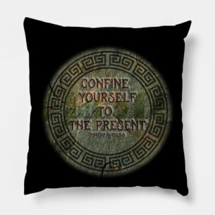 Stoics, Marcus Aurelius Quote Pillow