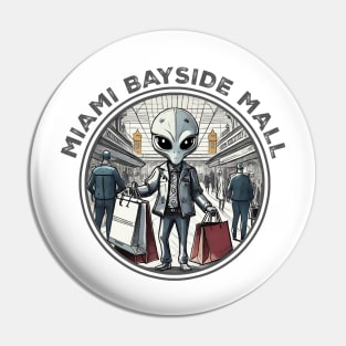 Alien in Miami Pin