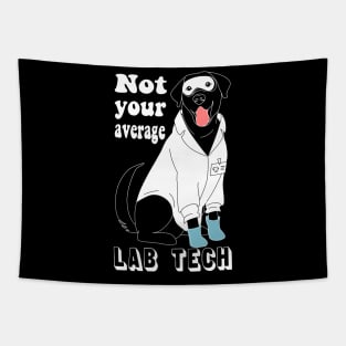 Labrador researcher - Not your average lab tech Tapestry