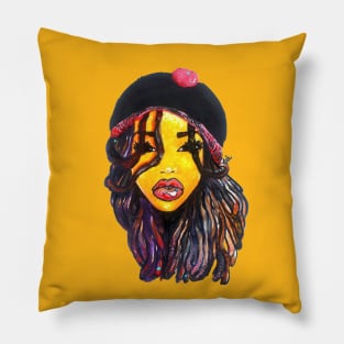 Dope Dreads Locs Natural Hair Queen Pillow