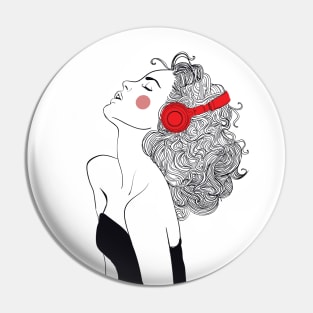 Musical Muse 1 Pin