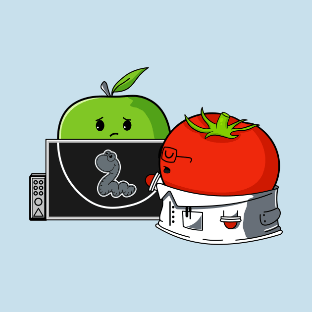 Tomato cures apple by My Happy-Design