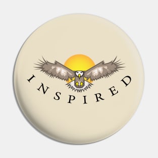 Inspirational Eagle Pin