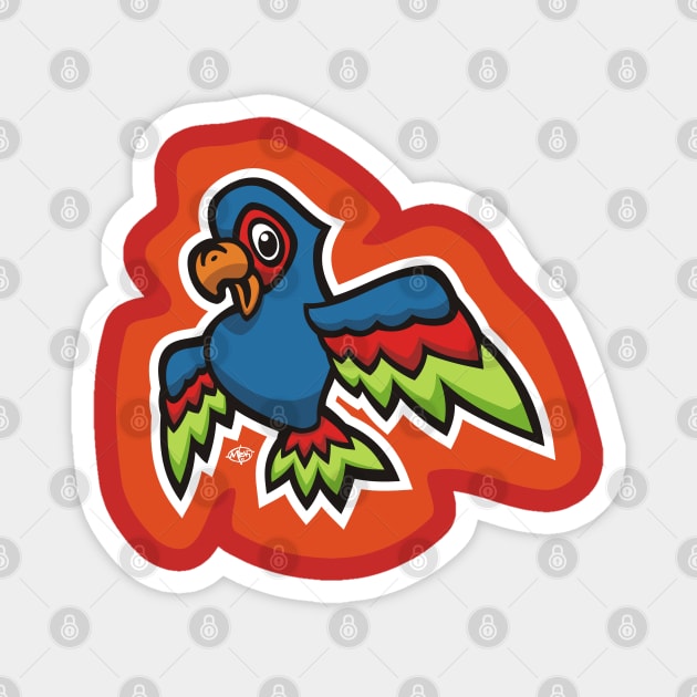 Little Parrot Magnet by MBK