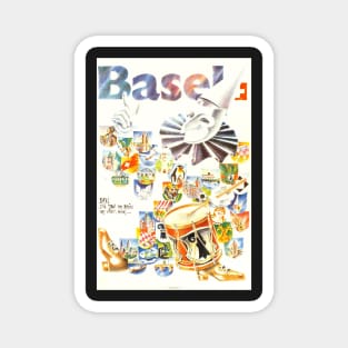 Bale,Basel,Switzerland,Travel Poster Magnet