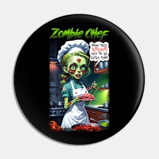 Zombie Chef Pin