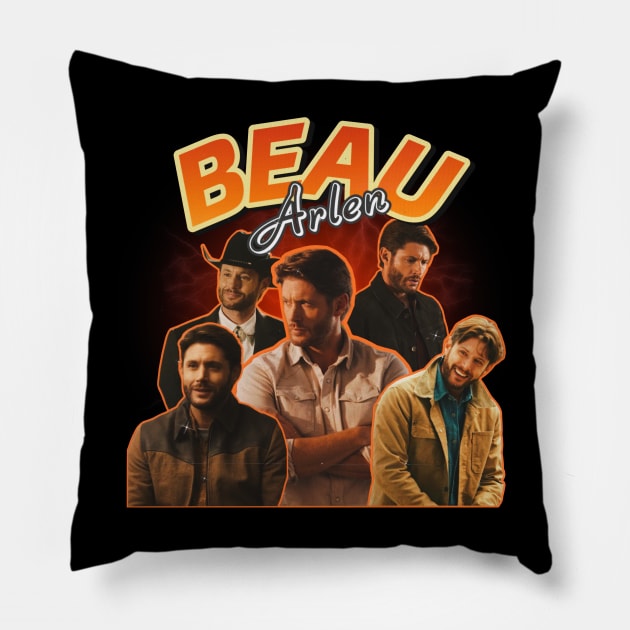 Beau Arlen Vintage Style Pillow by cremebrulecki