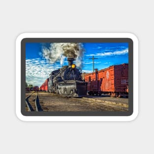 Cumbres and Toltec Narrow Gauge Railroad Chama New Mexico Yard Magnet