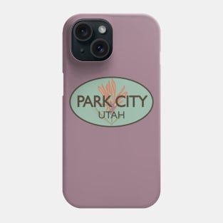 Park City Oval Desert Paintbrush Phone Case