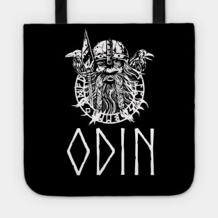 Ancient Nordic Medieval Germanic Mythology Norse God Odin Tote