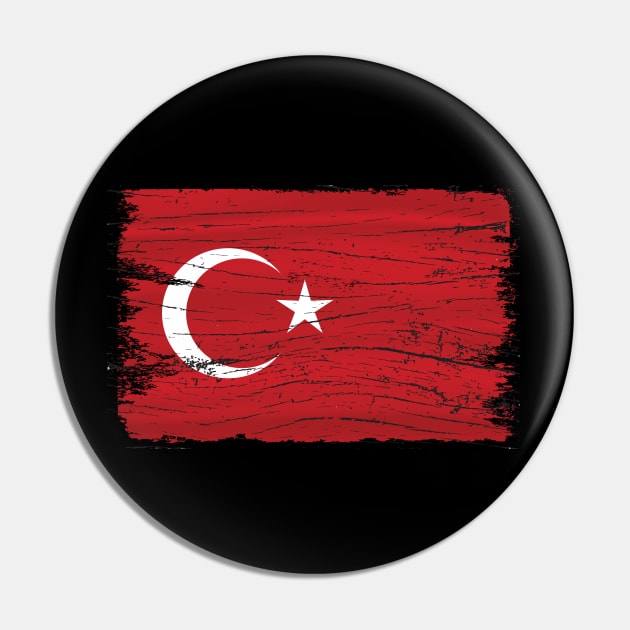 Türkei Flagge NAtion Pin by JG0815Designs