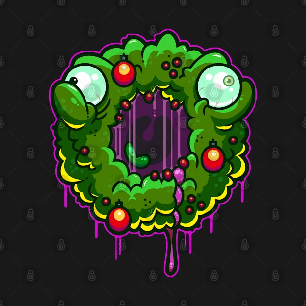 Zombie Wreath by ArtisticDyslexia