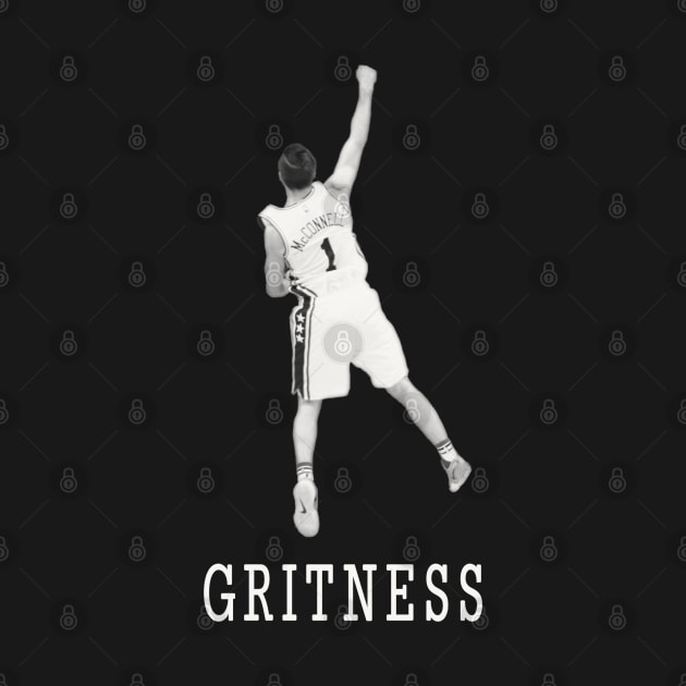 T.J. McConnell: Gritness by OptionaliTEES