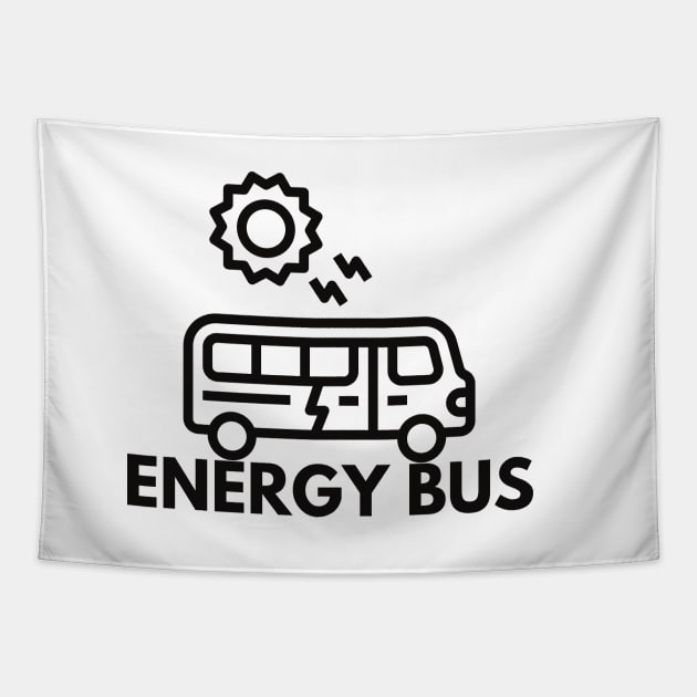 Energy Bus - Loading From The Sun Tapestry by Double E Design