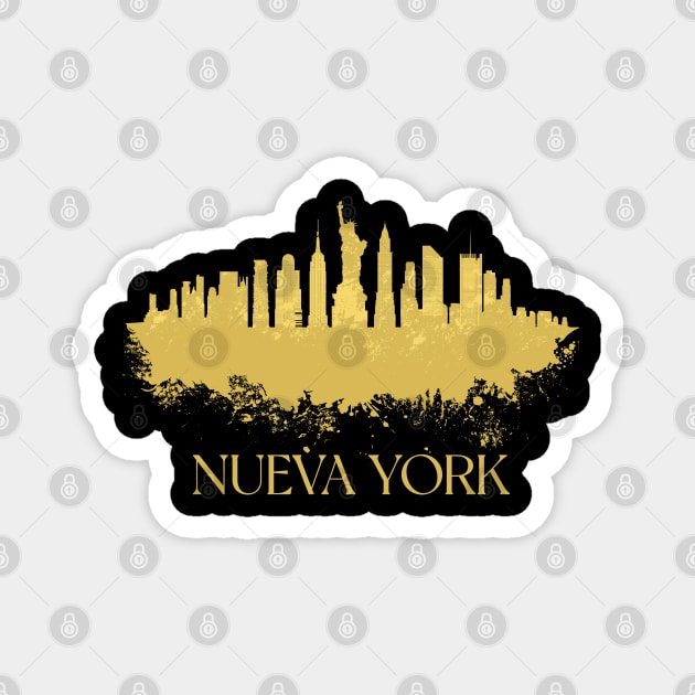 Nueva York Latin New York Spanish Magnet by JayD World