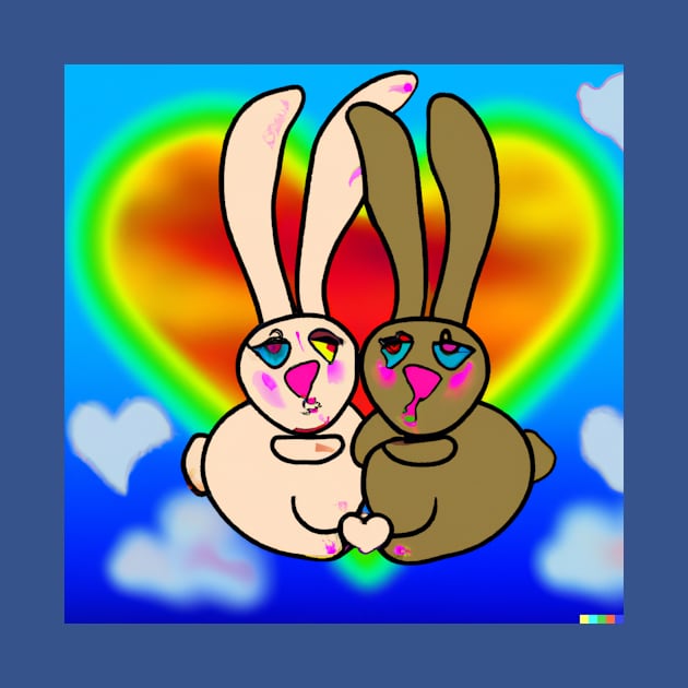 Valentine's Day Cute Bunnies by Best.Gifts.Gabriel