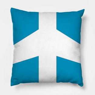 Minimalistic airplane #minimalism Pillow