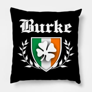 Burke Shamrock Crest Pillow