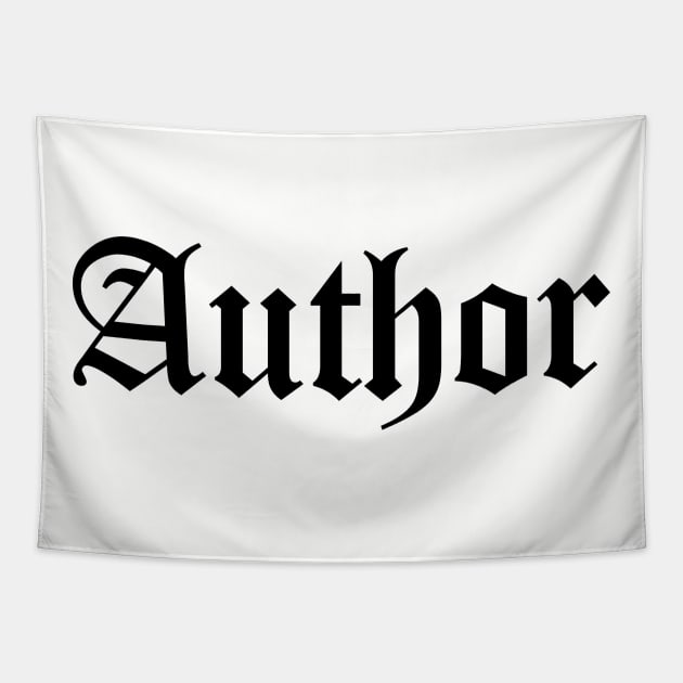 Author Tapestry by MessageOnApparel