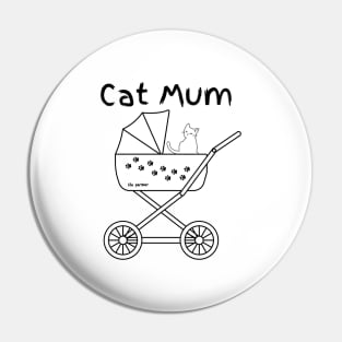 Cat Mum Pin